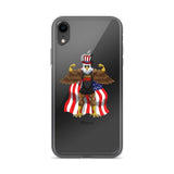 Flexing Bald Eagle Clear Case for iPhone®