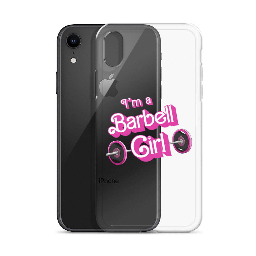 I'm a Barbell Girl iPhone Case