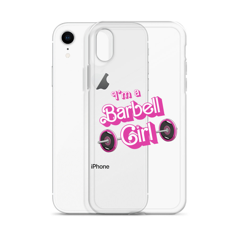 I'm a Barbell Girl iPhone Case