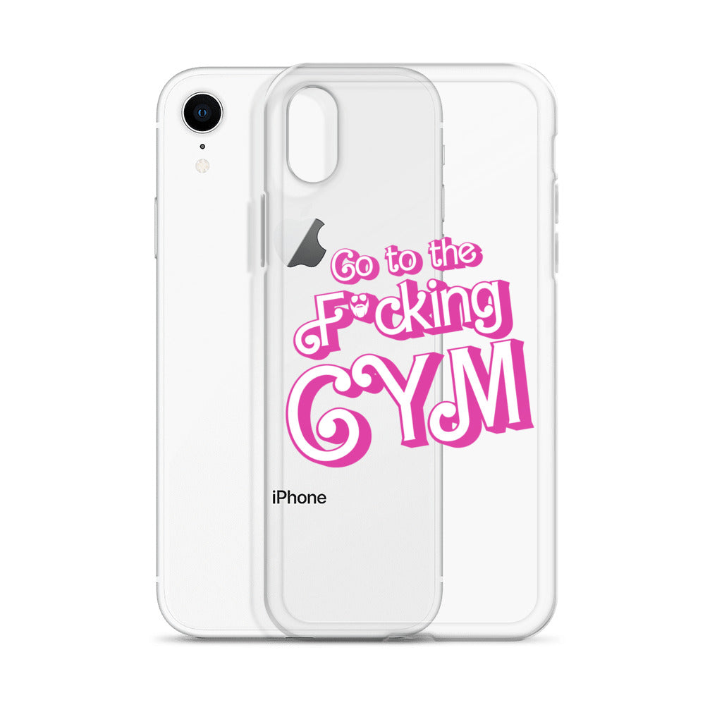 Go To The F*cking Gym (Barbie) Clear Case for iPhone®