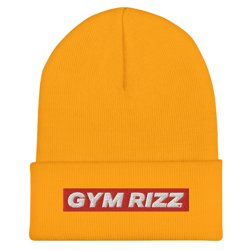 Gym Rizz Cuffed Beanie