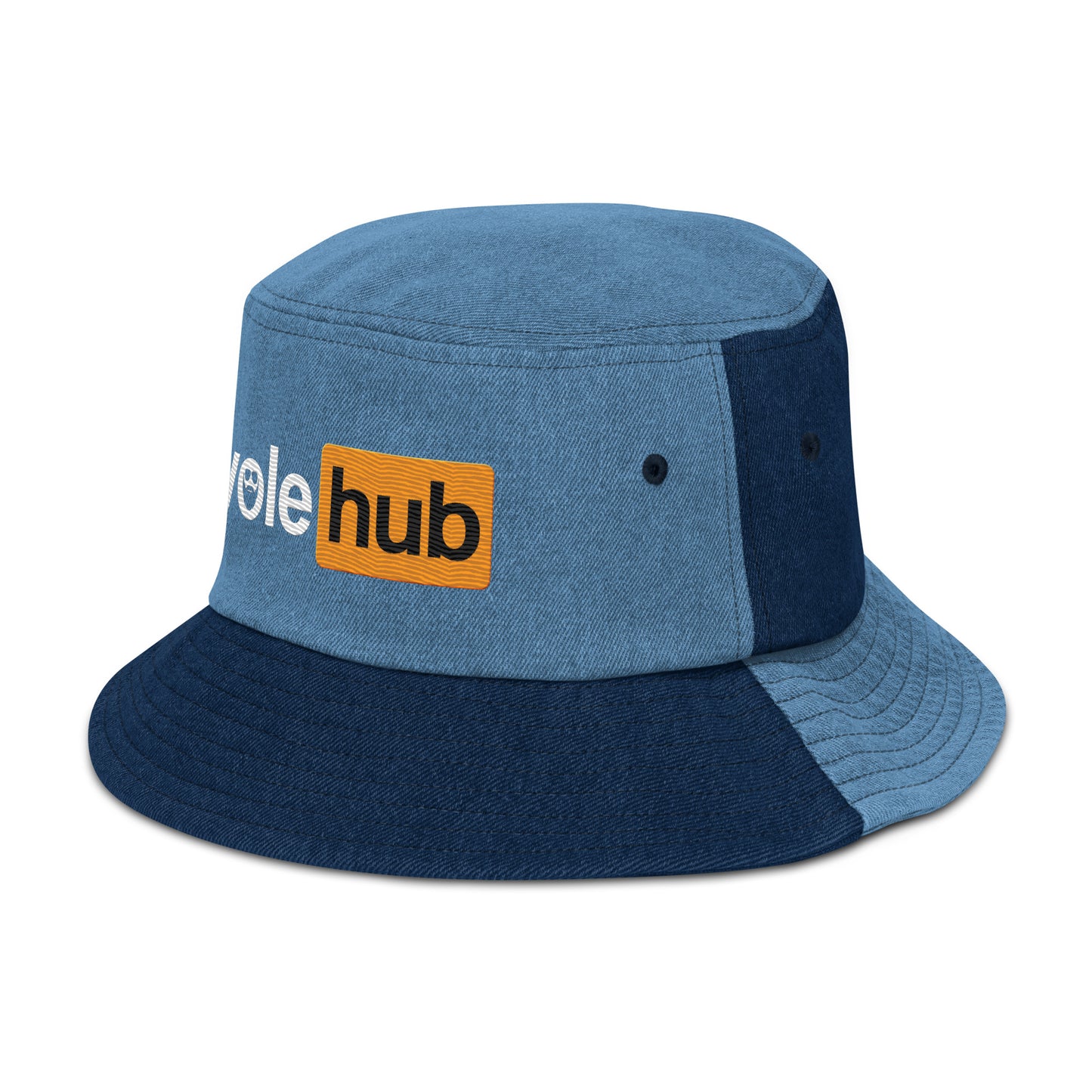 Swole Hub Denim Bucket Hat