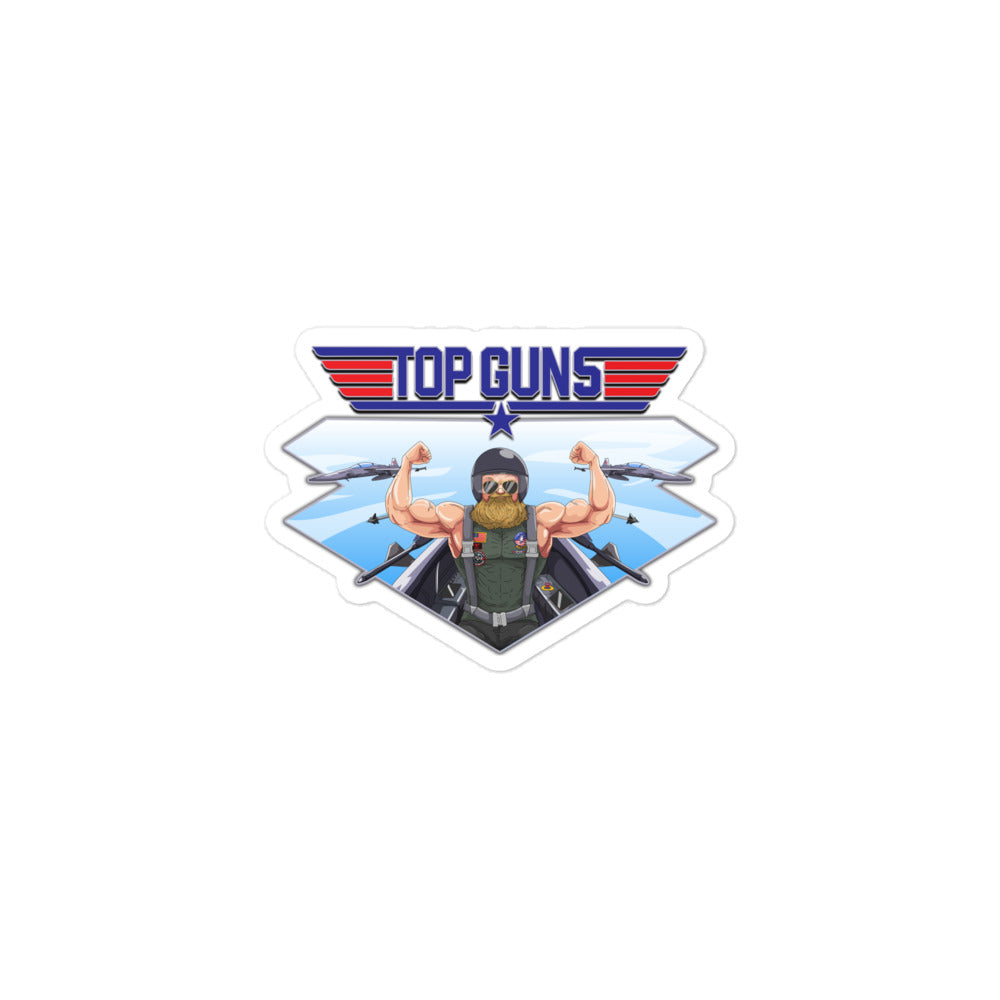 Top Guns Sticker