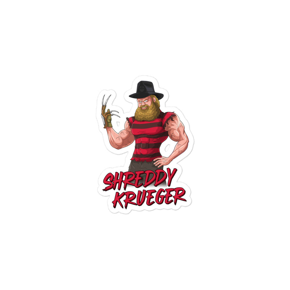 Shreddy Krueger Sticker