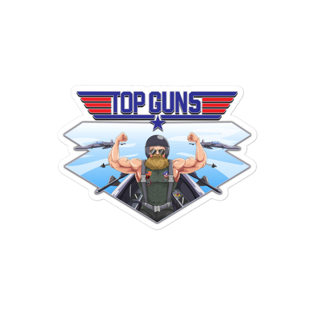 Top Guns Sticker