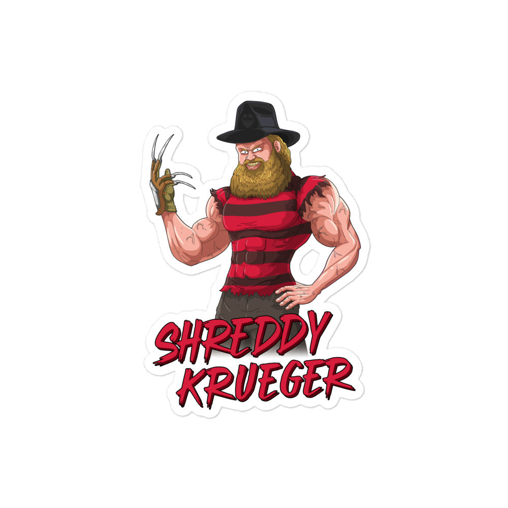 Shreddy Krueger Sticker