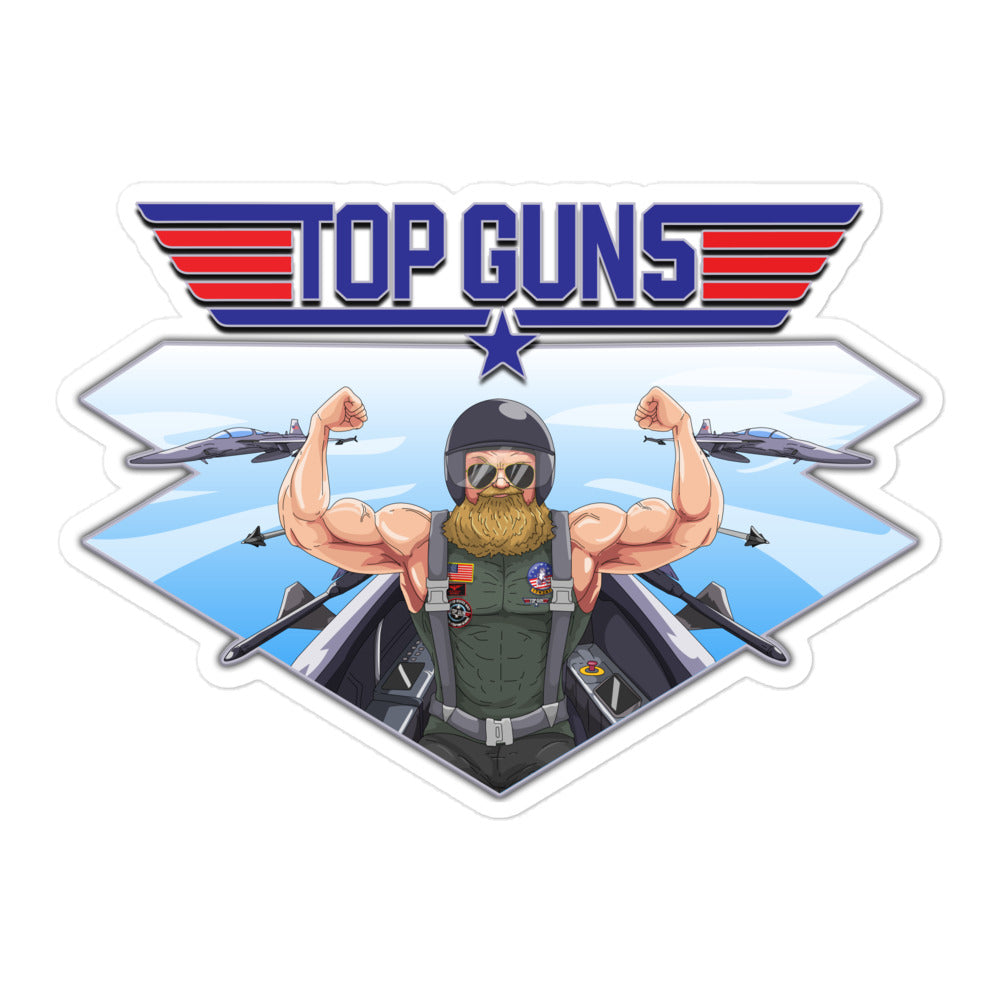 Top Guns Sticker