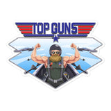 Top Guns Sticker