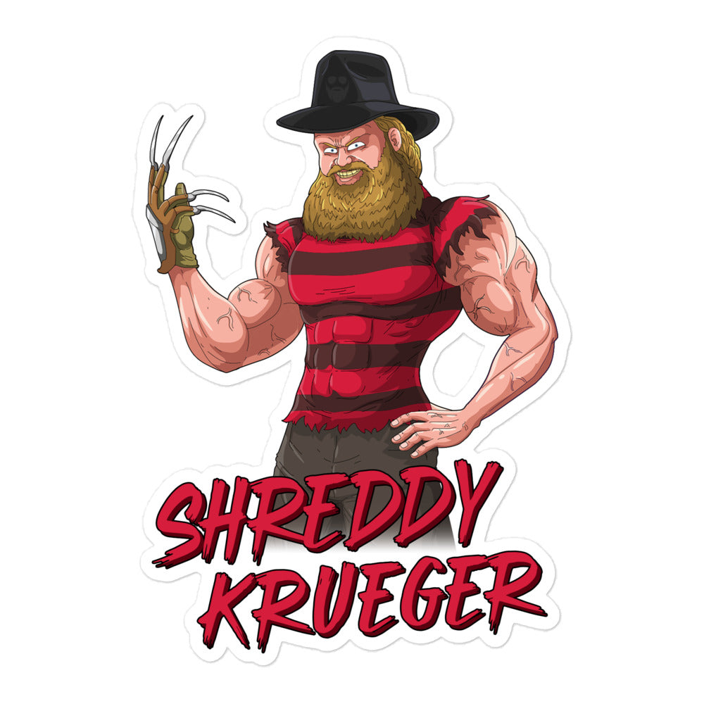 Shreddy Krueger Sticker