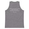 Bring Back the Buildings With the Rooms With the Padded Walls Premium Tank Top