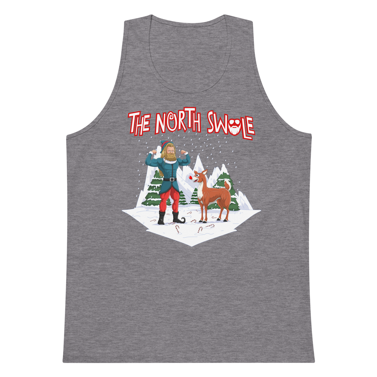 The North Swole Premium Tank Top