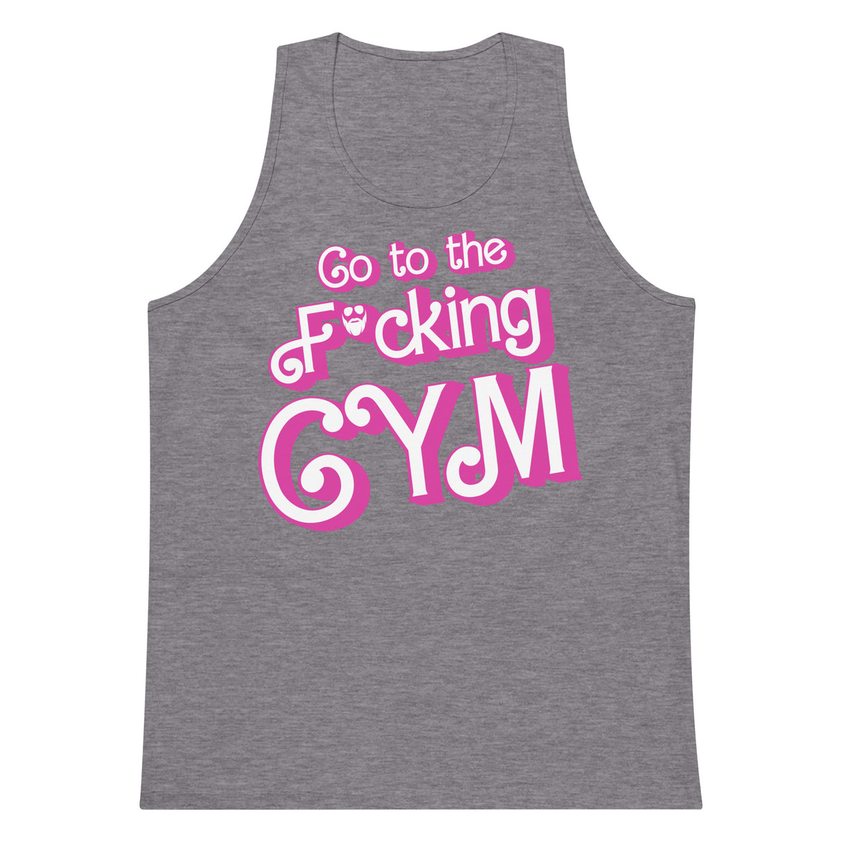 Go To The F*cking Gym (Barbie) Premium Tank Top