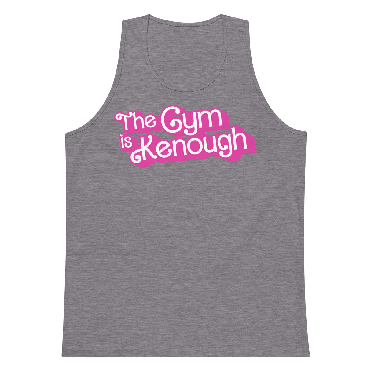 The Gym Is Kenough (Text) Premium Tank Top