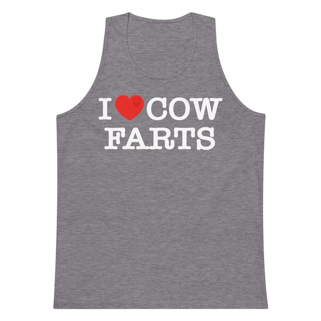 I Love Cow Farts Premium Tank Top