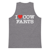 I Love Cow Farts Premium Tank Top