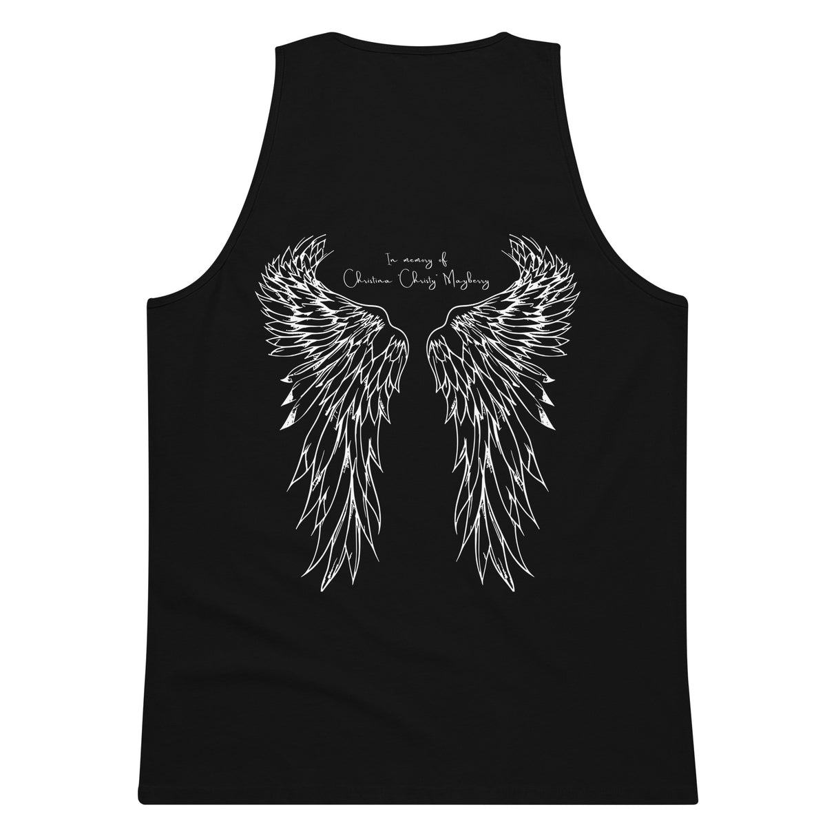 Even Heaven Has Leg Days (in memory of Christina "Christy" Mayberry) Premium Tank Top