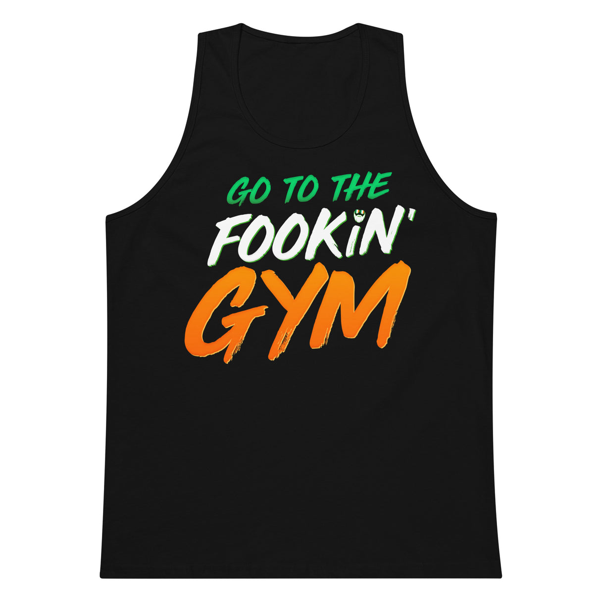 Go To The Fookin' Gym (St Patrick's Day) Premium Tank Top