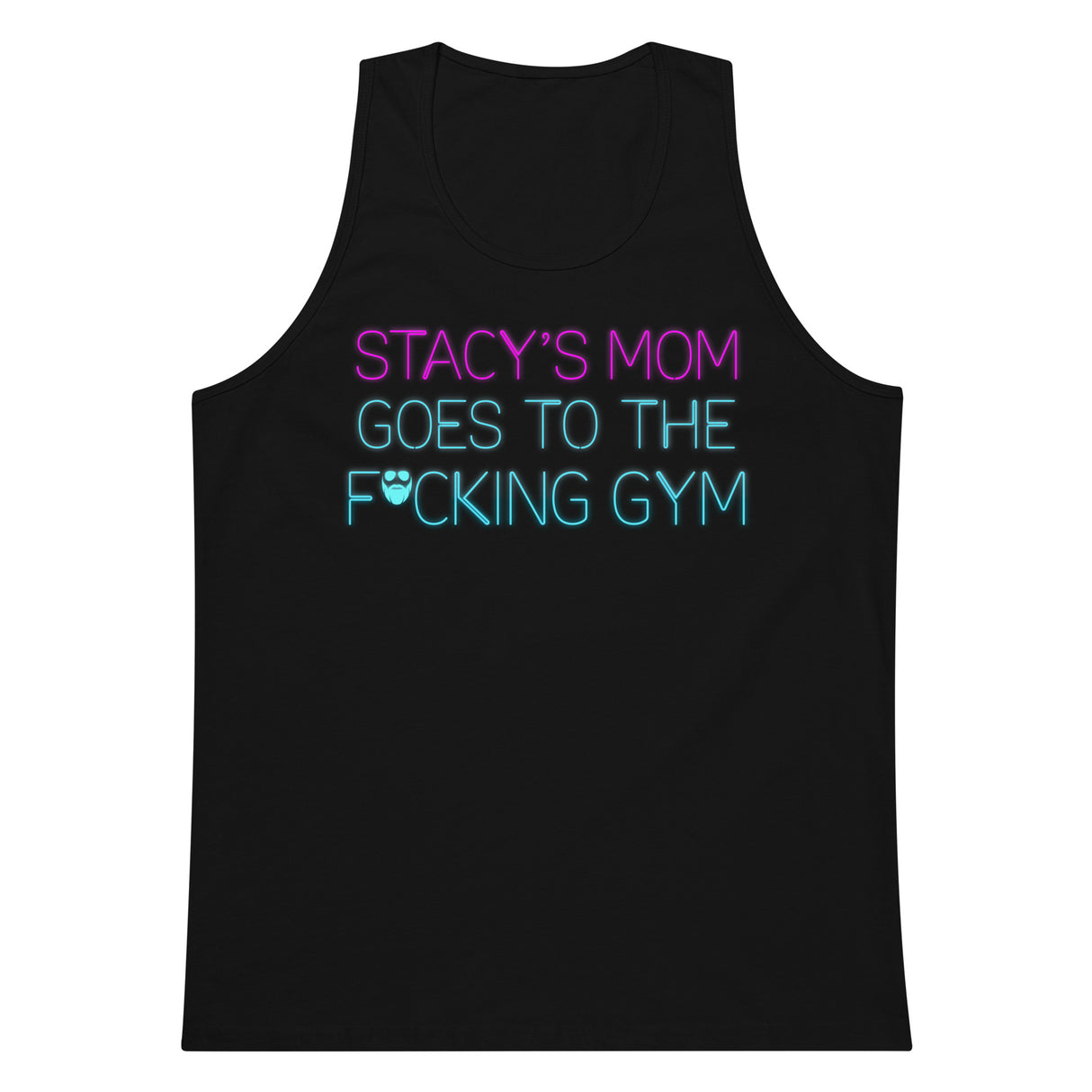 Stacy's Mom Goes To The F*cking Gym Premium Tank Top