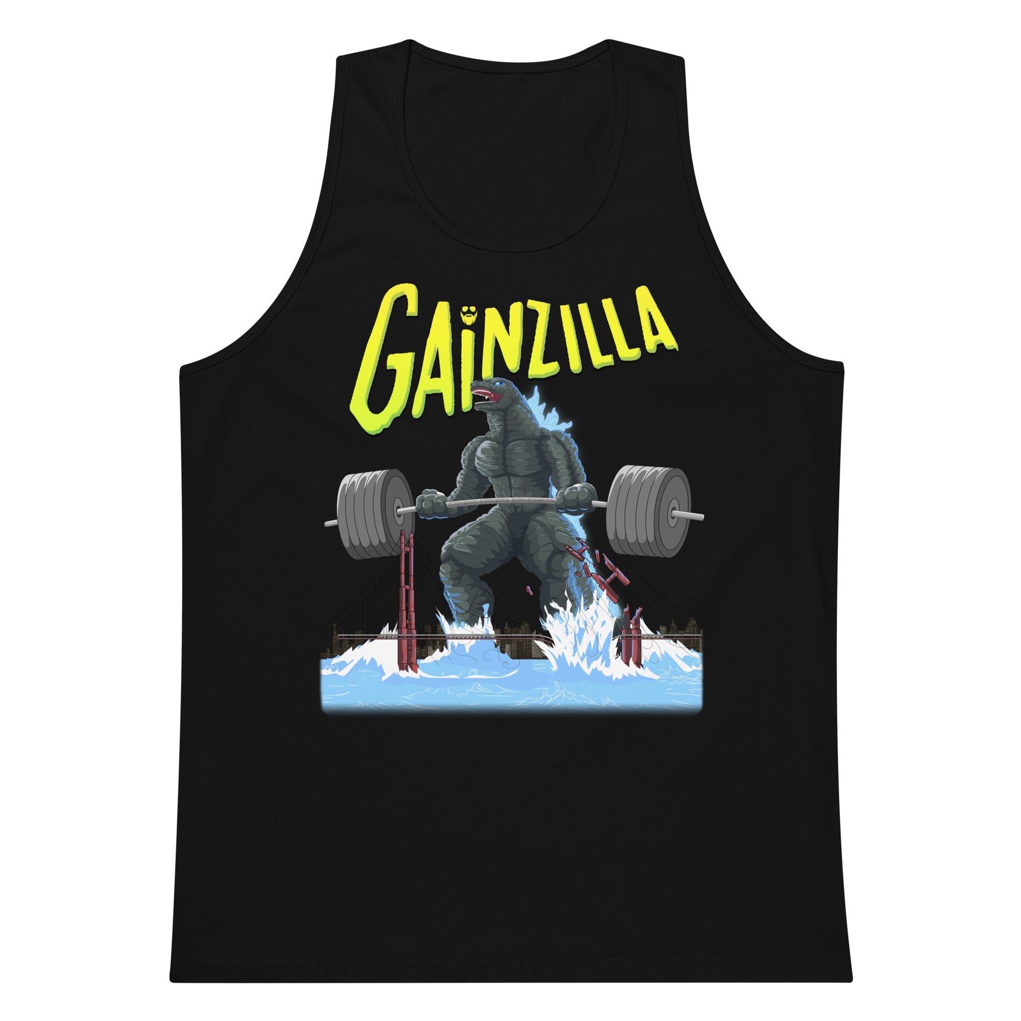 Gainzilla Premium Tank Top – Papa Swolio