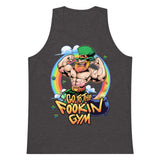 Leprechaun Go To The Fookin Gym Premium Tank Top