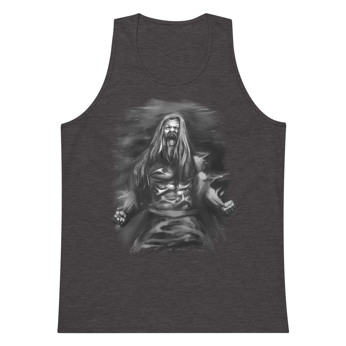 Han Swolio In Carbonite Premium Tank Top