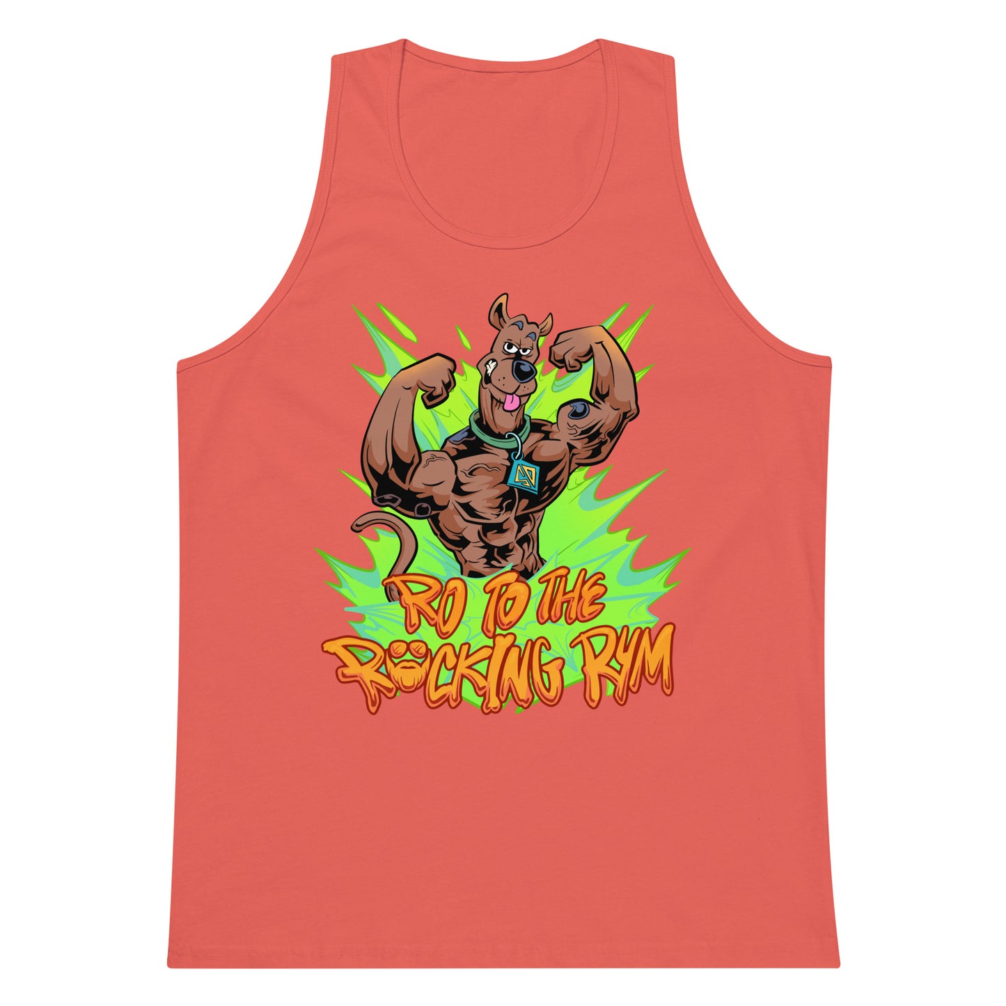 Scooby Go To The F*cking Gym Premium Tank Top