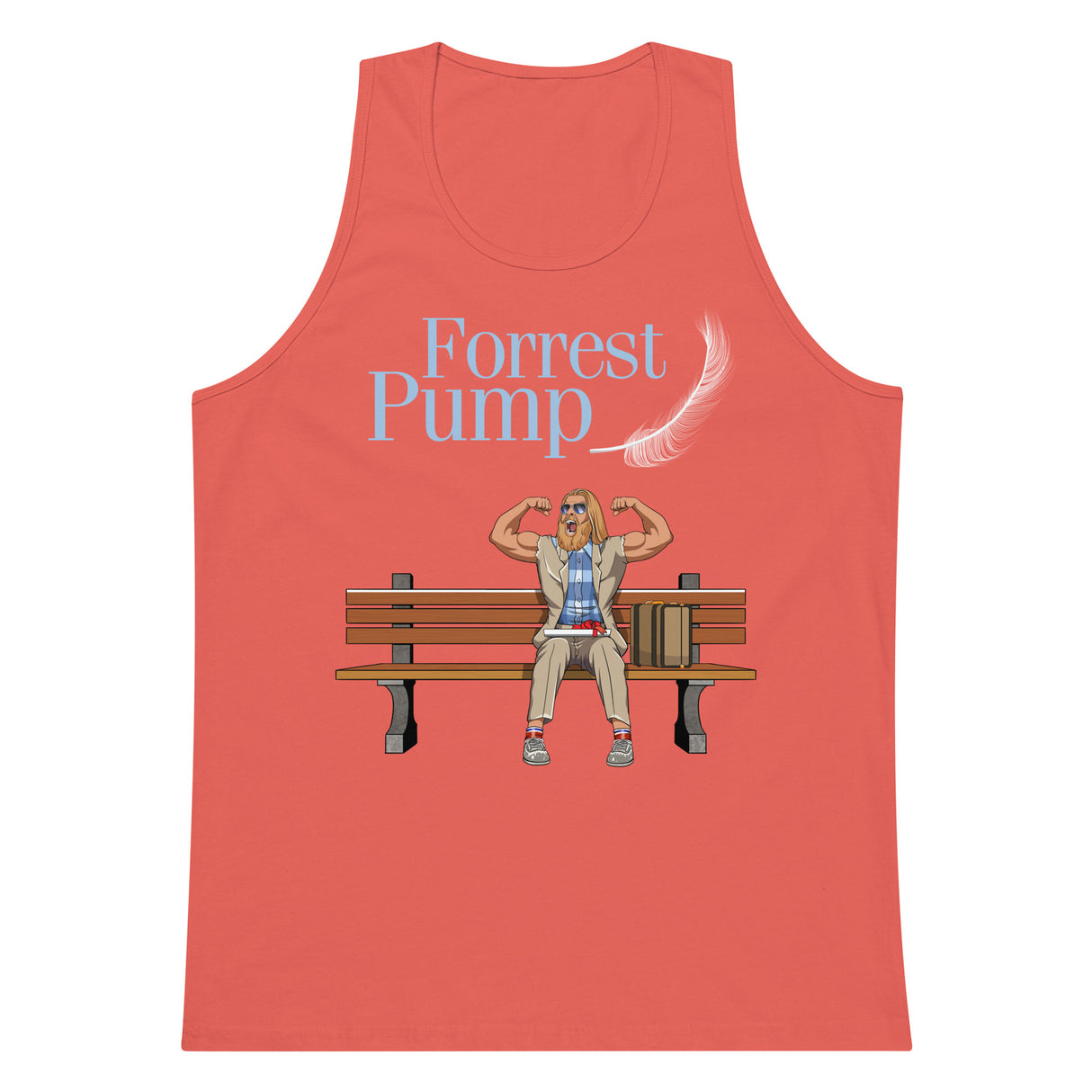 Forrest Pump (Light Text) Premium Tank Top