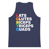 Muscle Alphabet Premium Tank Top