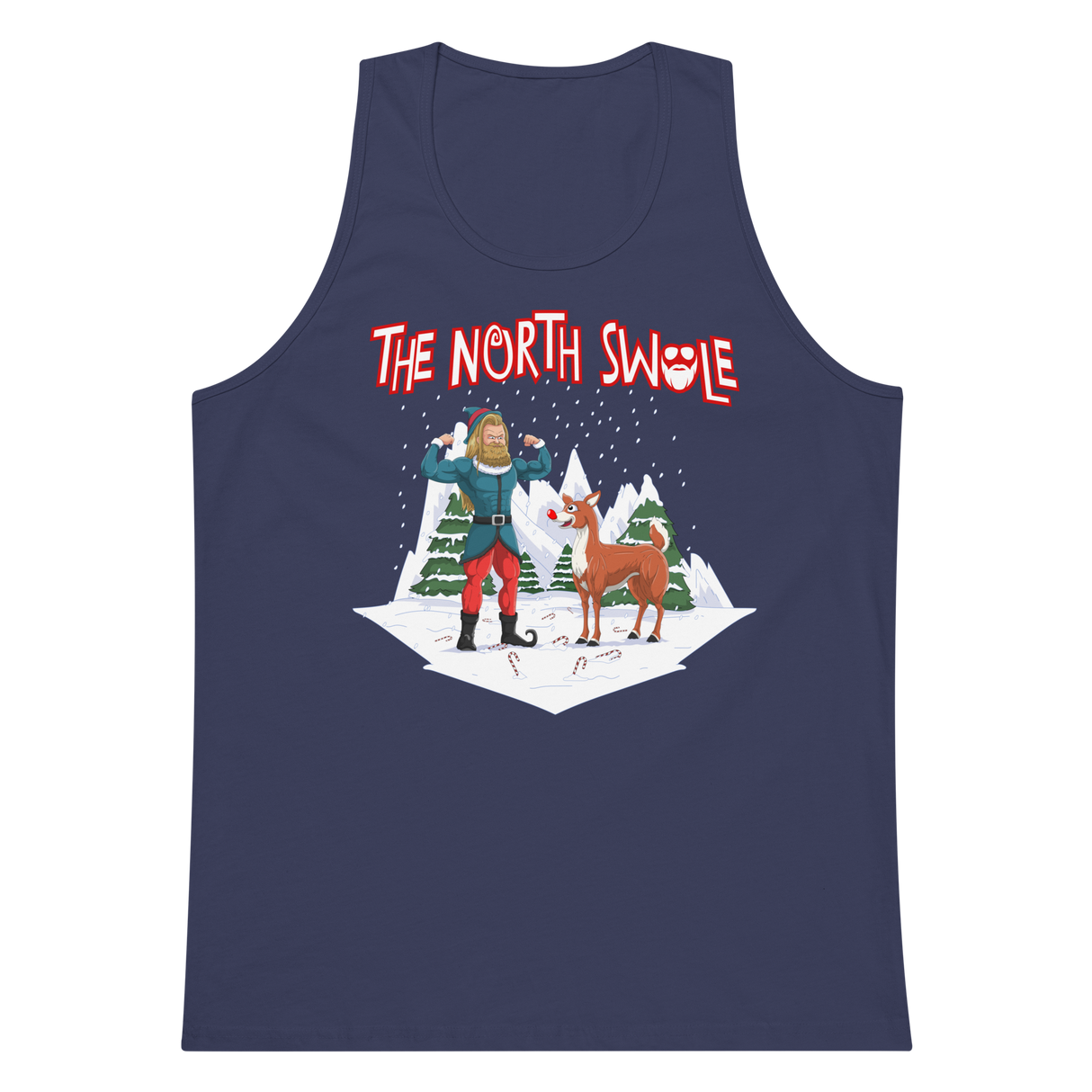 The North Swole Premium Tank Top