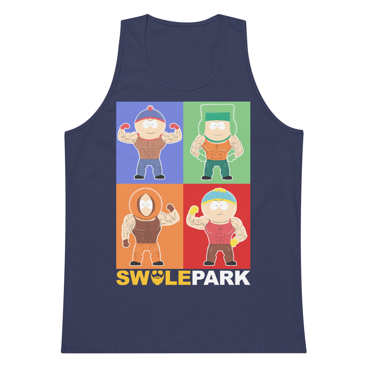 Swole Park Premium Tank Top