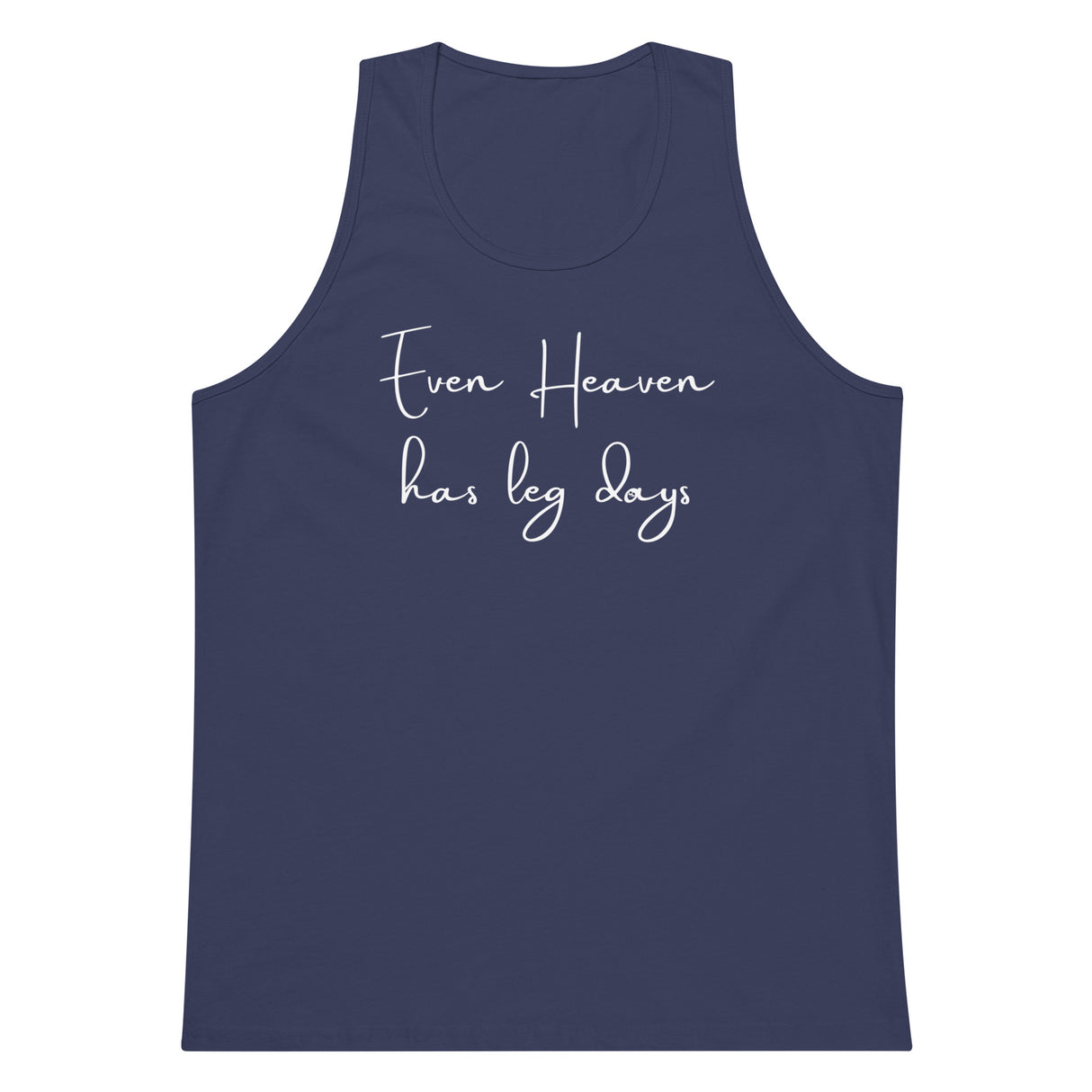 Even Heaven Has Leg Days (in memory of Christina "Christy" Mayberry) Premium Tank Top