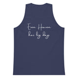 Even Heaven Has Leg Days (in memory of Christina "Christy" Mayberry) Premium Tank Top