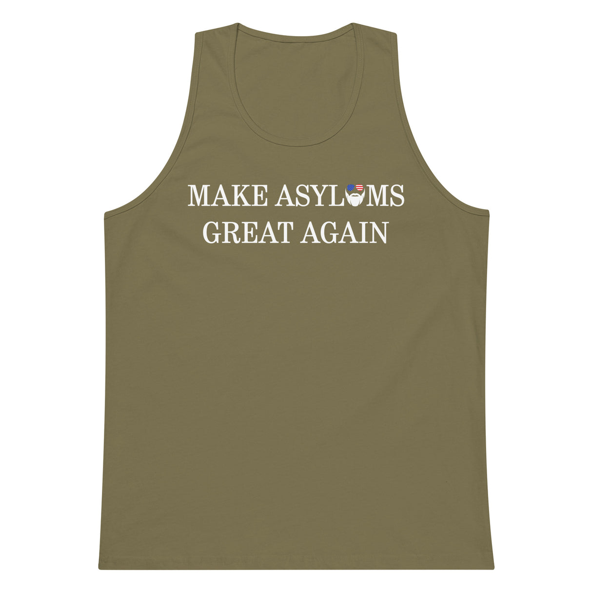 Make Asylums Great Again Premium Tank Top