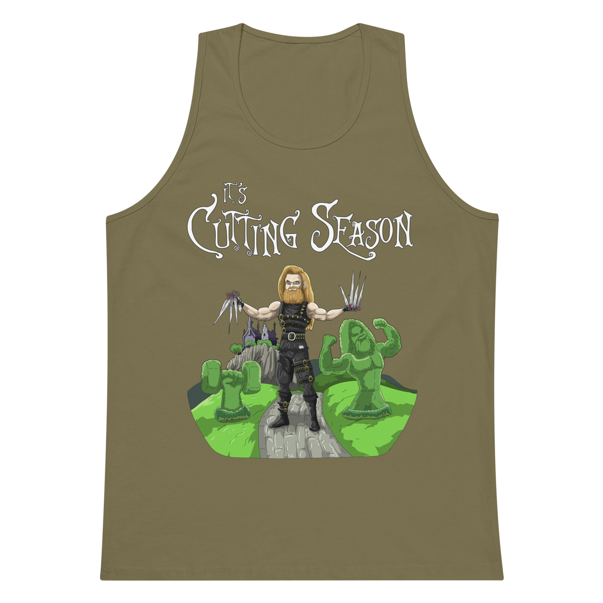 It's Cutting Season Premium Tank Top