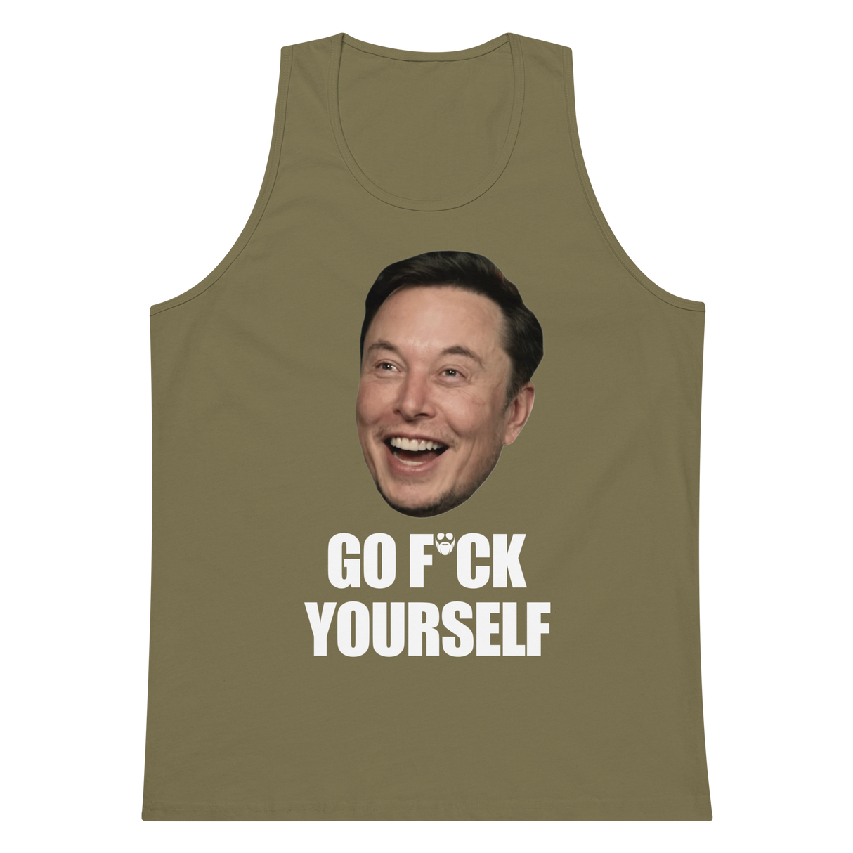 Go F*ck Yourself (Face) Premium Tank Top