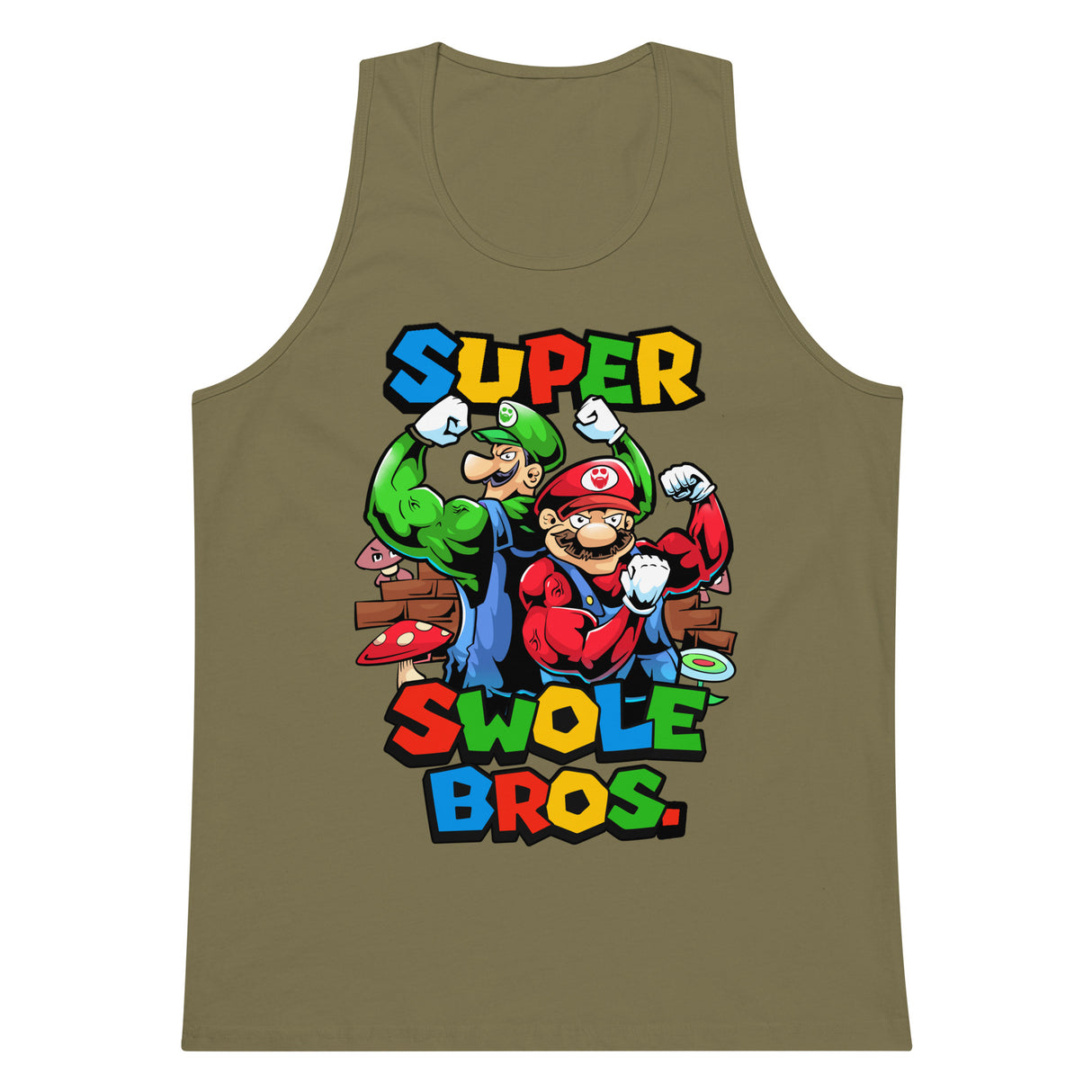Super Swole Bros Premium Tank Top