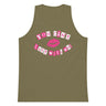 You Can't Lift With Us (Text) Premium Tank Top