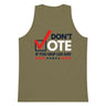 Don't Vote If You Skip Leg Day Premium Tank Top