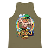 Leprechaun Go To The Fookin Gym Premium Tank Top