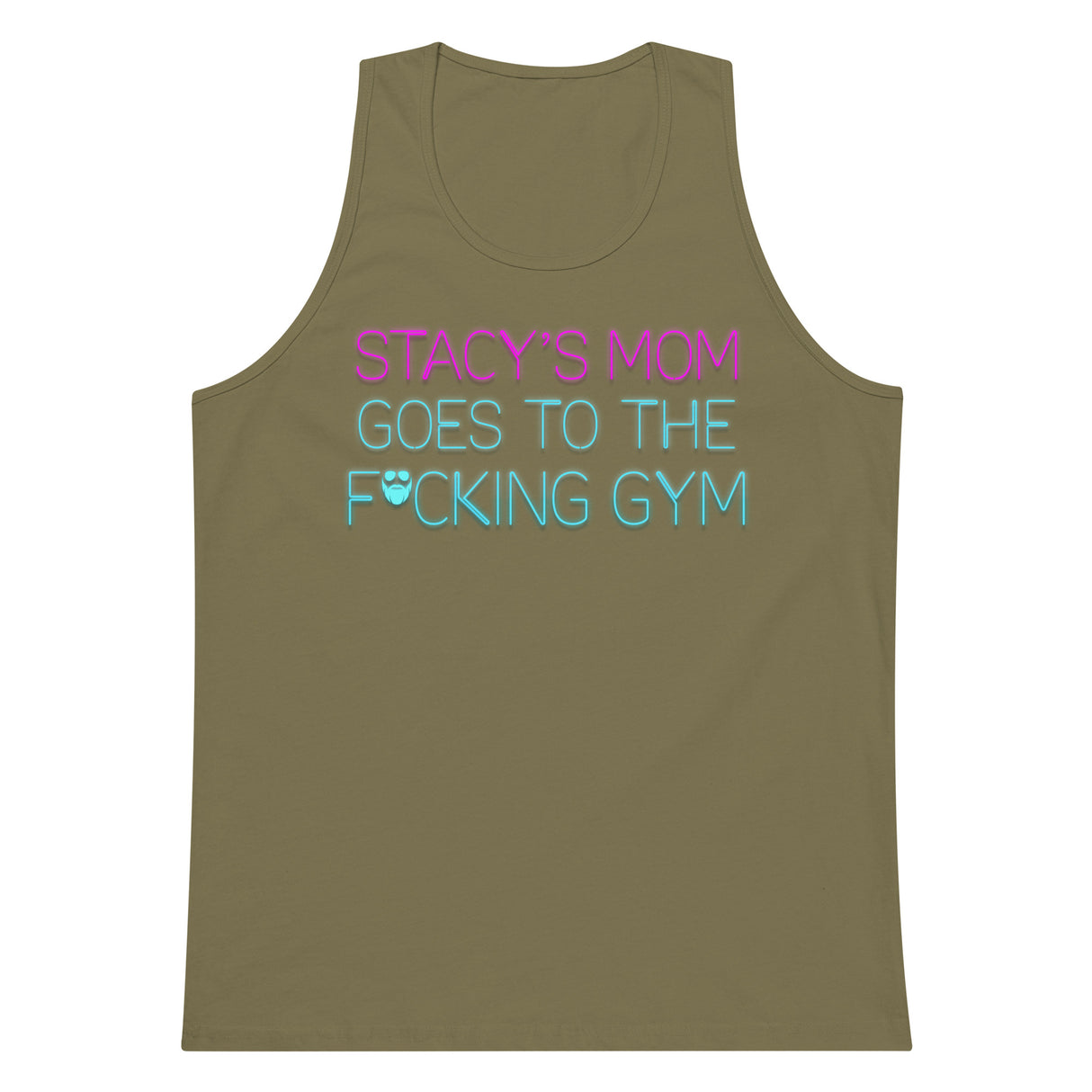 Stacy's Mom Goes To The F*cking Gym Premium Tank Top