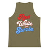 Red, White and Swole (Groovy) Premium Tank Top