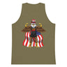 Flexing Bald Eagle Premium Tank Top