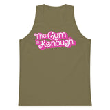 The Gym Is Kenough (Text) Premium Tank Top