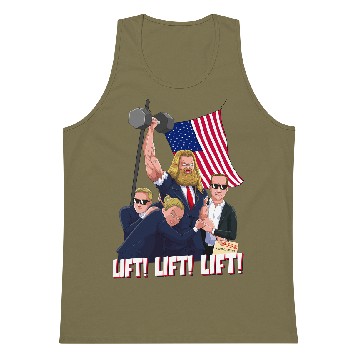 Lift! Lift! Lift! Premium Tank Top