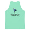 Marked Safe From Blue Hair Dye Premium Tank Top