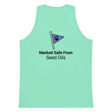 Marked Safe From Seed Oils Premium Tank Top