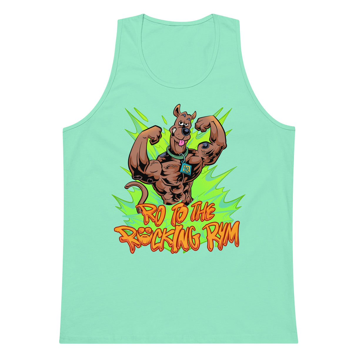 Scooby Go To The F*cking Gym Premium Tank Top