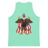 Flexing Bald Eagle Premium Tank Top