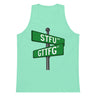 Corner of STFU and GTTFG Premium Tank Top