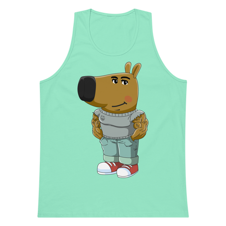 Swole Guy (Chill Guy) Premium Tank Top